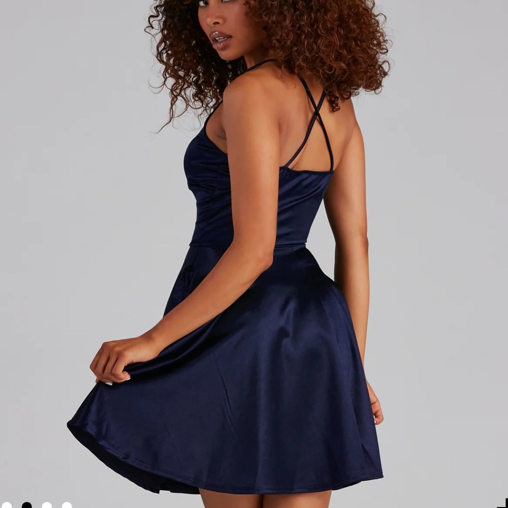 Windsor Midnight Blue Dress - Picture 3 of 6